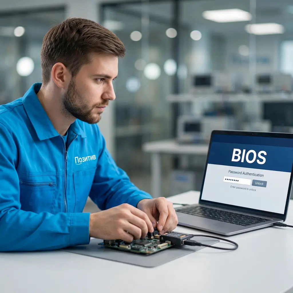 Снятие пароля BIOS ноутбука в Волгограде