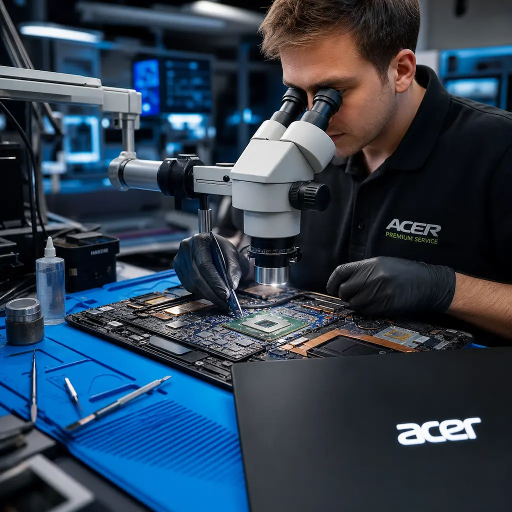 Замена видеокарты ноутбука Acer в Волгограде