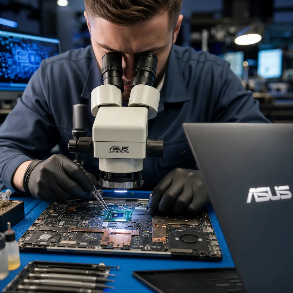 Замена видеокарты ноутбука Asus в Волгограде