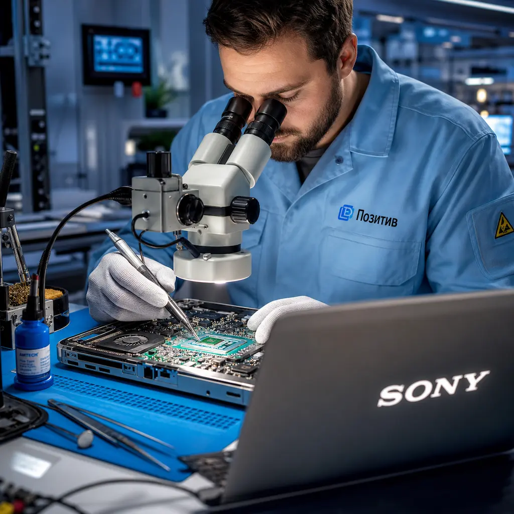 Замена видеокарты ноутбука Sony в Волгограде