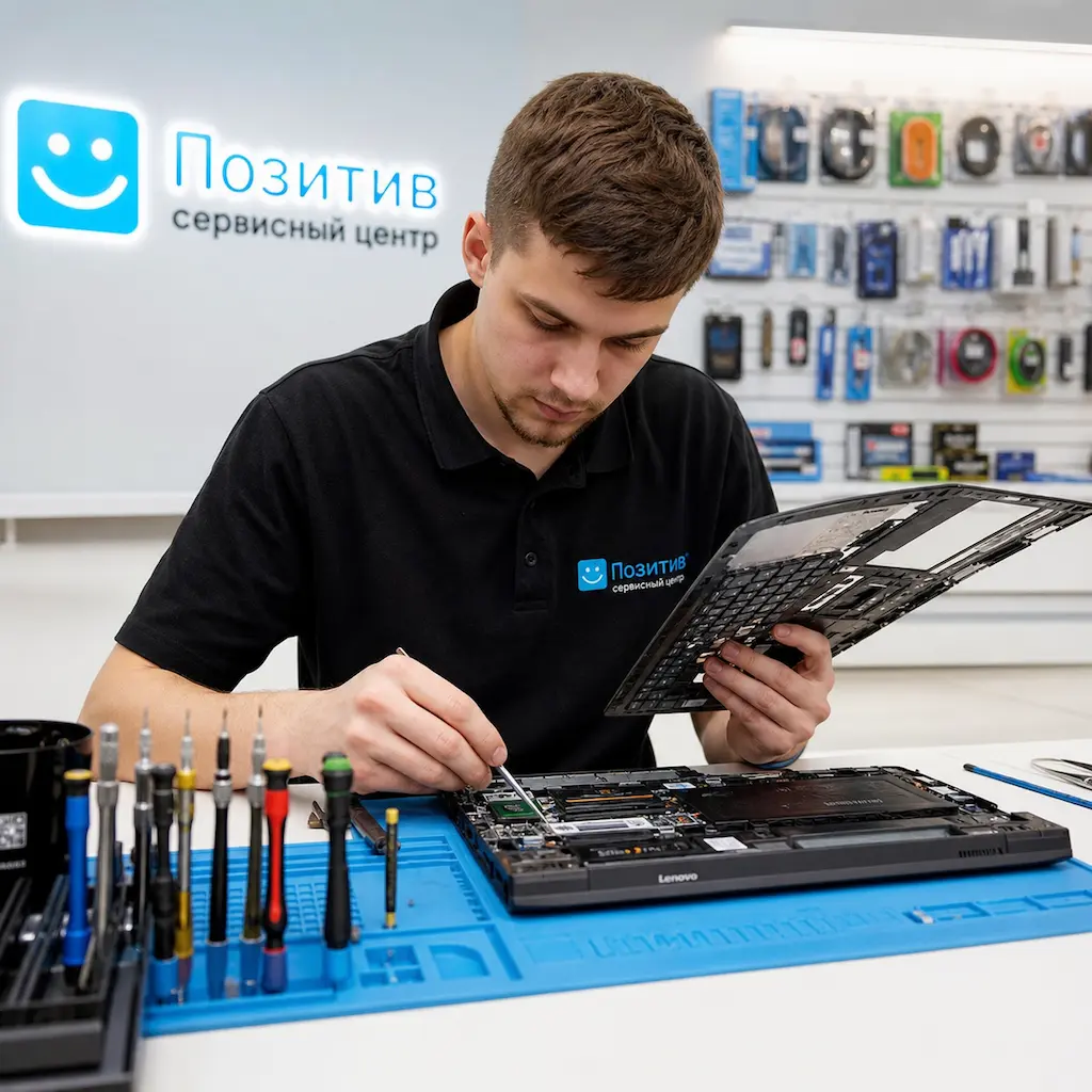 заменить клавиатуру на ноутбуке Lenovo в Волгограде