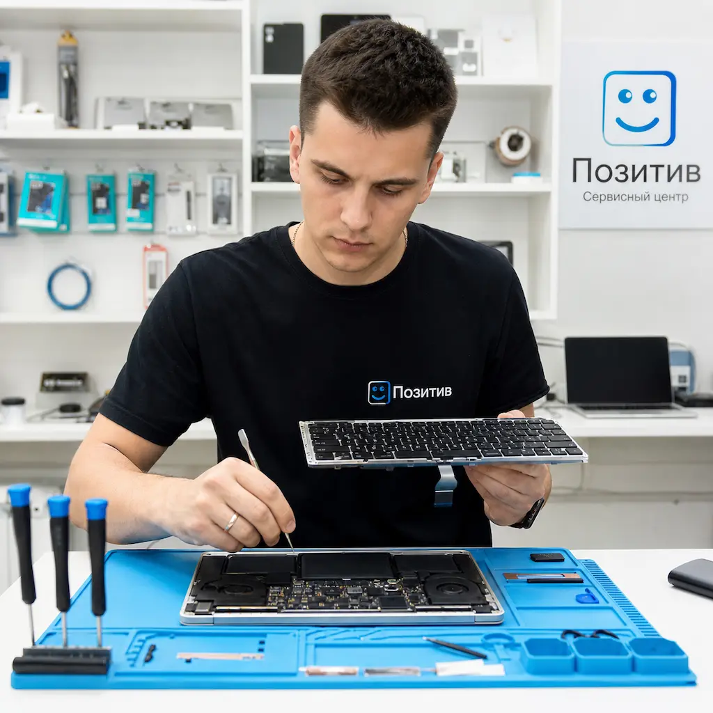 заменить клавиатуру на Apple Macbook в Волгограде