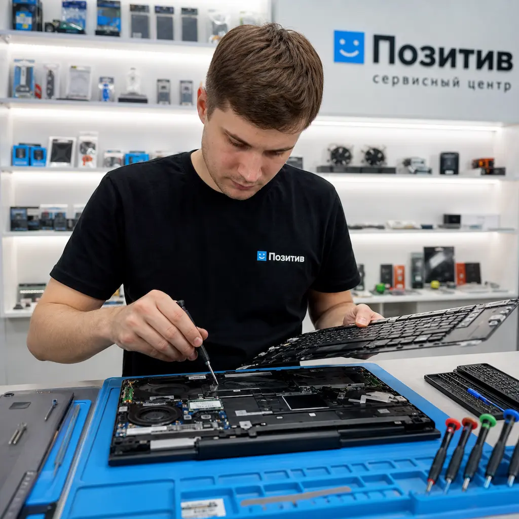 заменить клавиатуру на ноутбуке Samsung в Волгограде