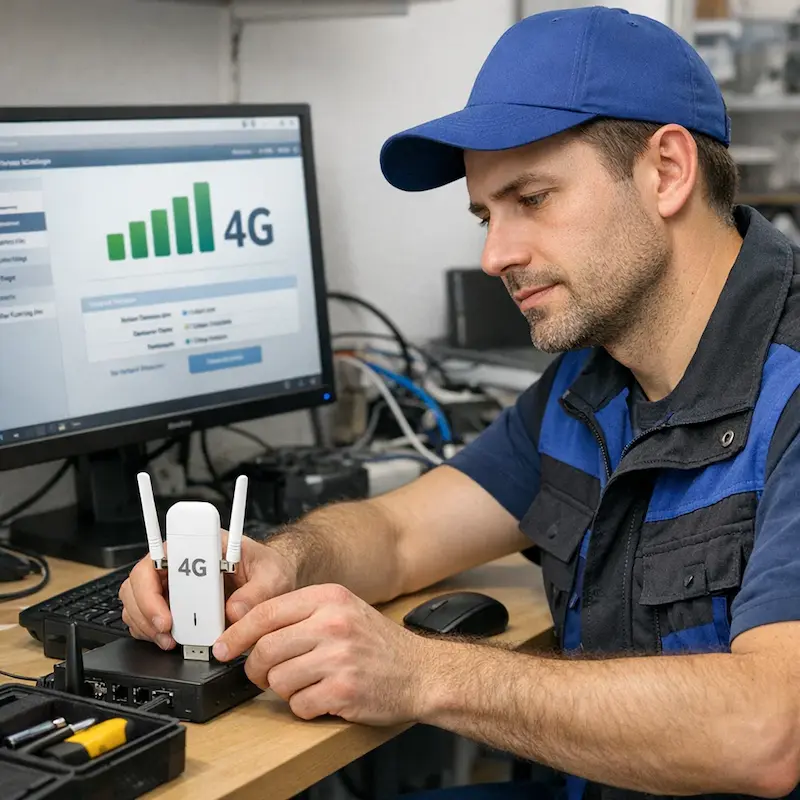 Настройка LTE модема в Волгограде