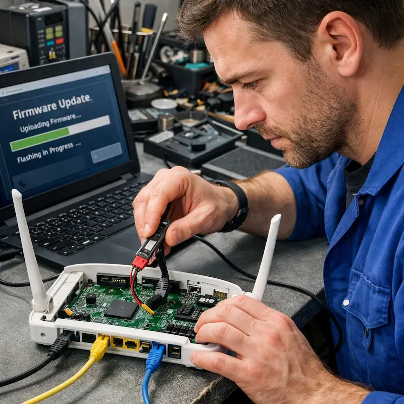 Обновление прошивки роутера в Волгограде