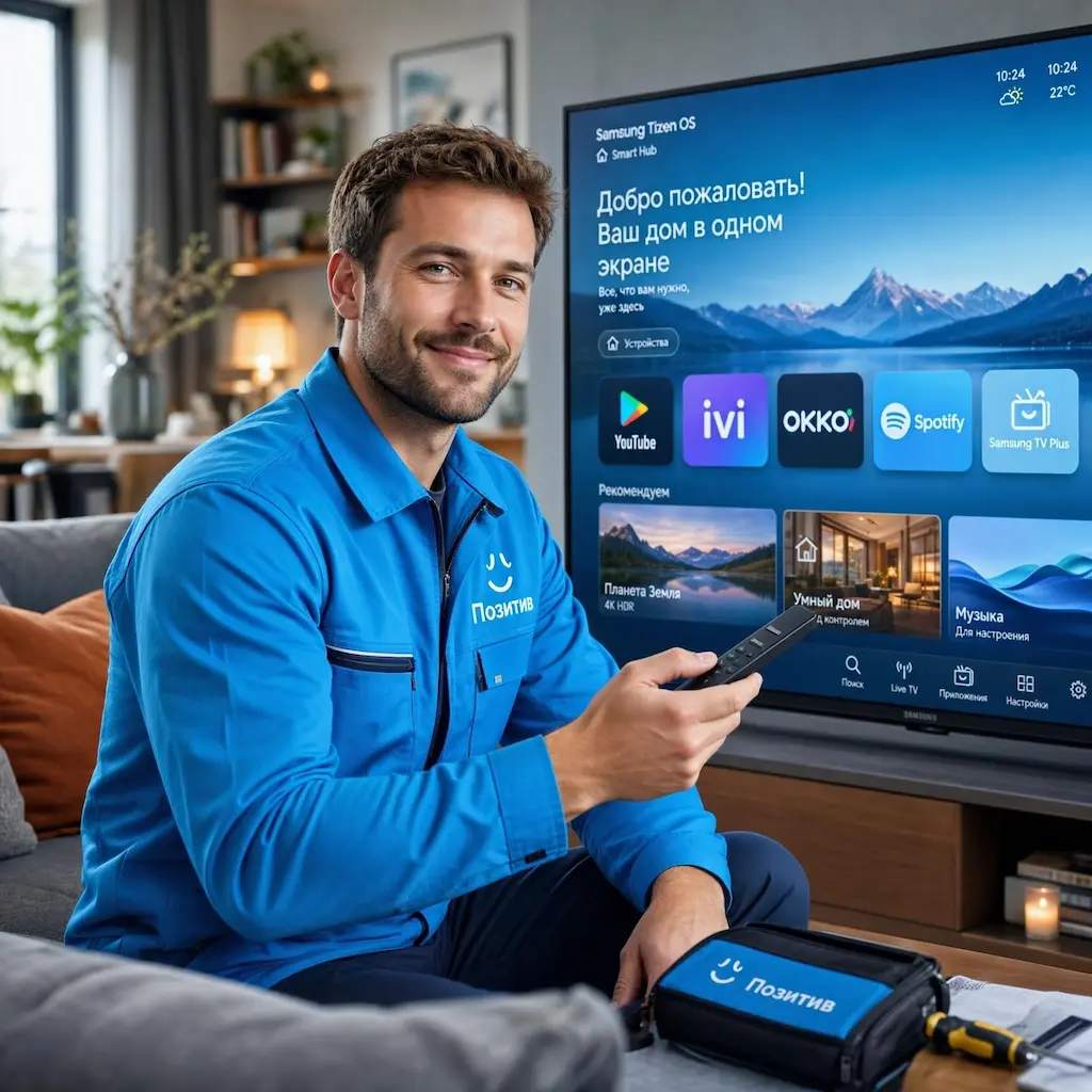 Настройка Smart TV в Волгограде