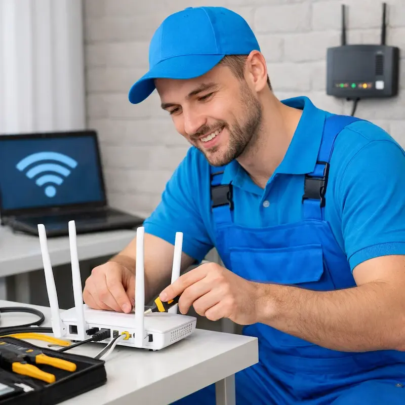 Настройка Wi - Fi в Волгограде