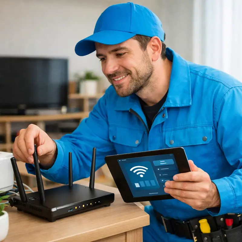 Настройка Wi-Fi для квартиры, дома и офиса в Волгограде