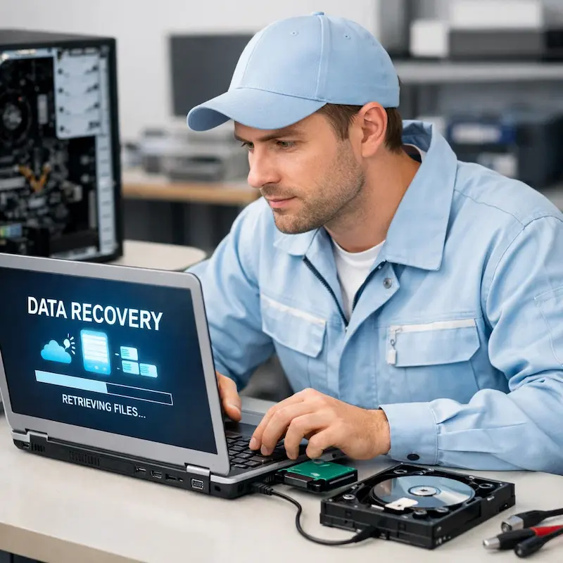 Восстановление данных и файлов в Волгограде