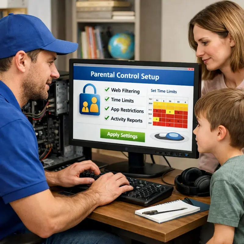 установка родительского контроля в Волгограде