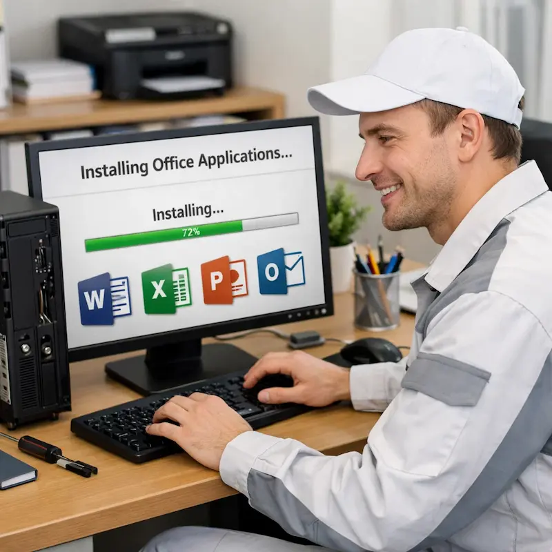 Установка и настройка программ на компьютере в Волгограде