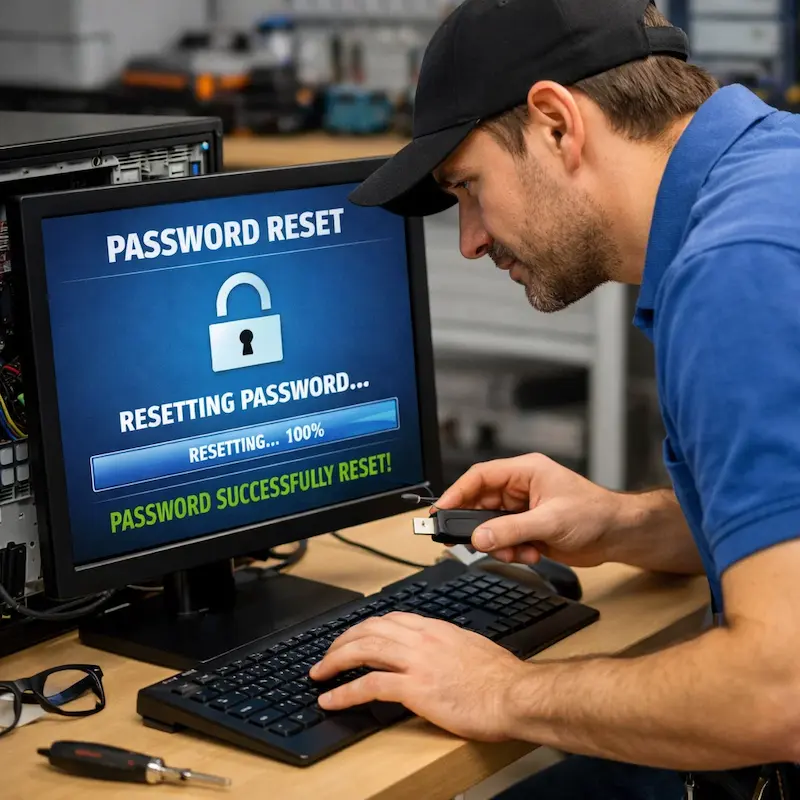Сброс пароля от компьютера в Волгограде