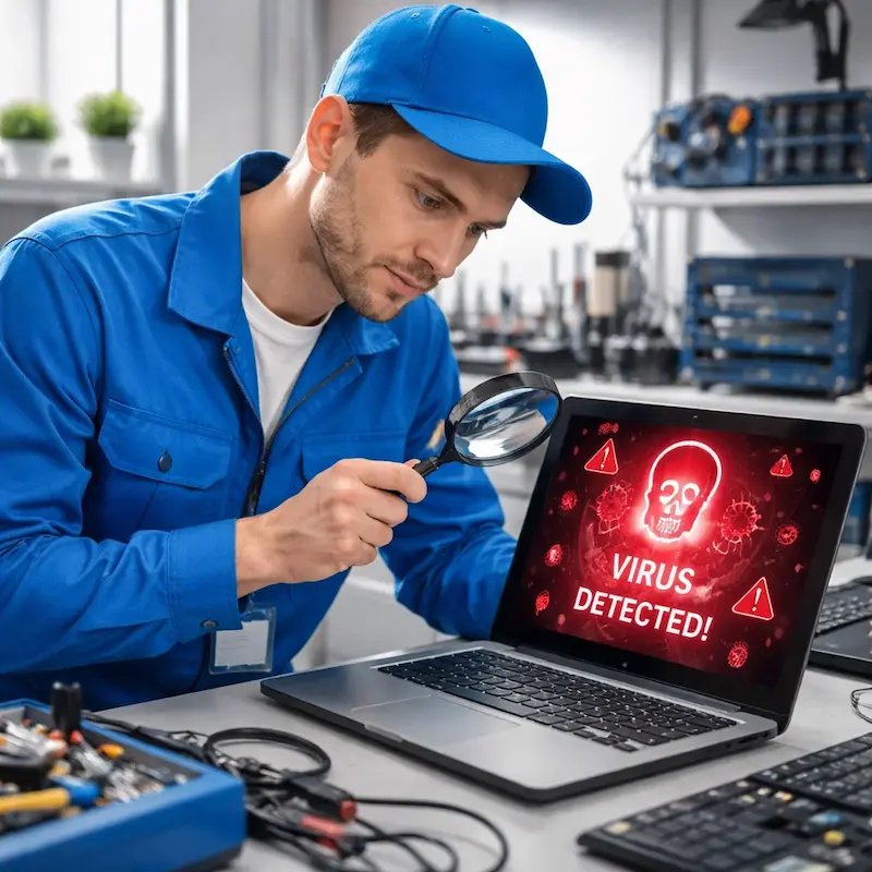 Поиск компьютерных вирусов в Волгограде